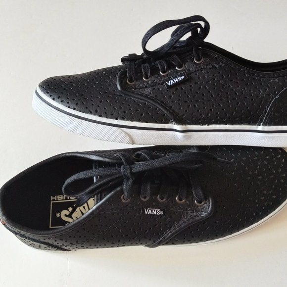 Van's Ultracush Women's Black Sneakers GUC SIZE 8 - Picture 5 of 9